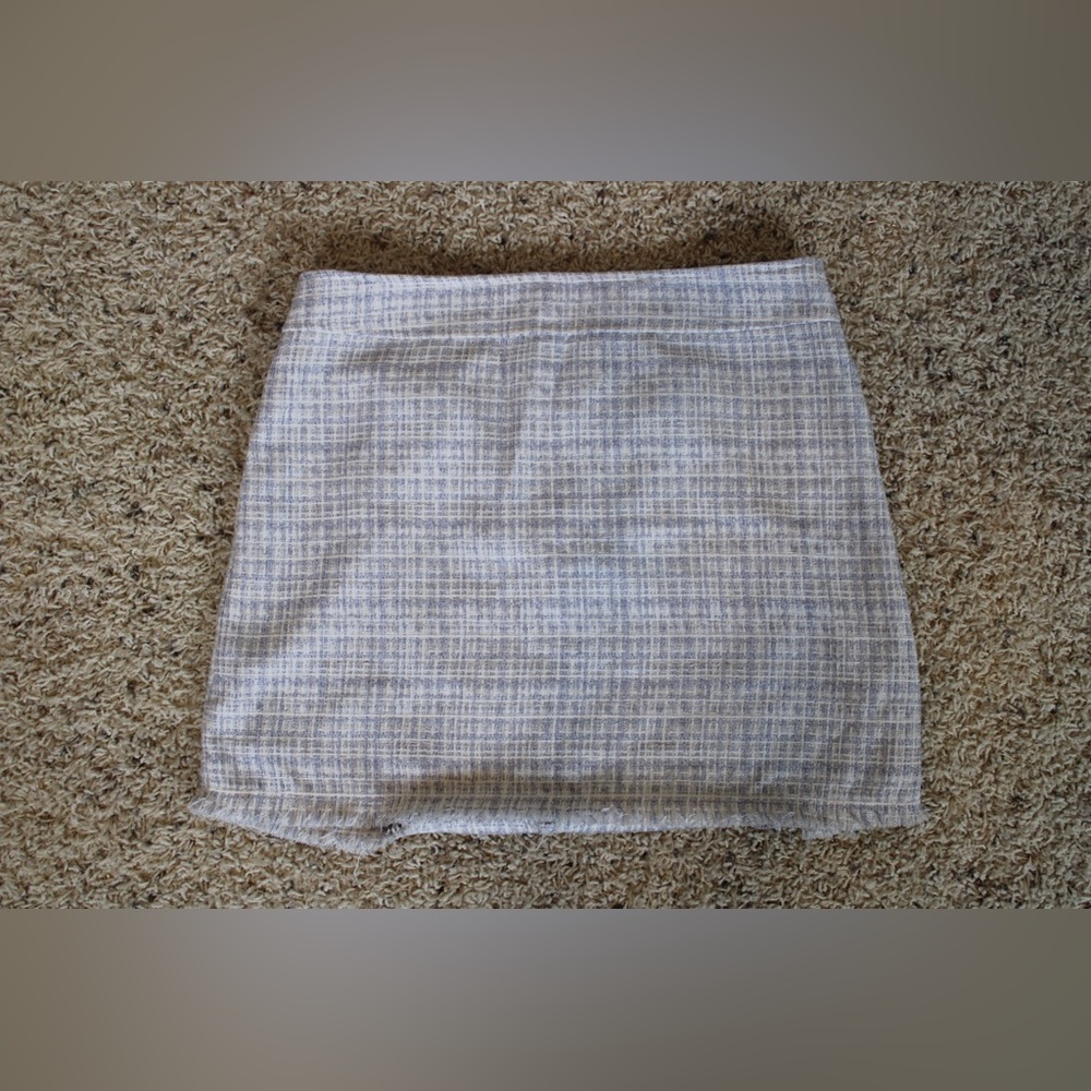 Plaid Pencil Skirt
